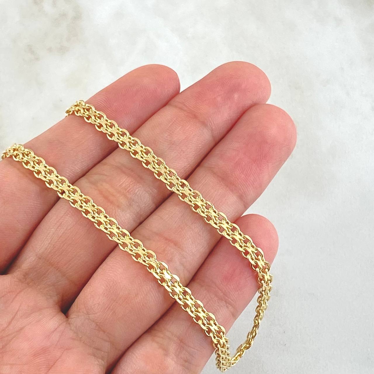 Cadena China 8.3gr / 60cm / 3.8mm +0 Oro 18K *