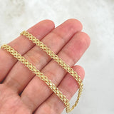 Cadena China 8.3gr / 60cm / 3.8mm +0 Oro 18K *