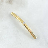 Herraje Cilindro Trio De Clavos 0.65gr / 4cm / Liso Tres Oros 18K *