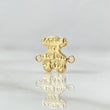 Herraje Oso TS 0.6gr / 1.5cm / Letreado Oro Amarillo 18K