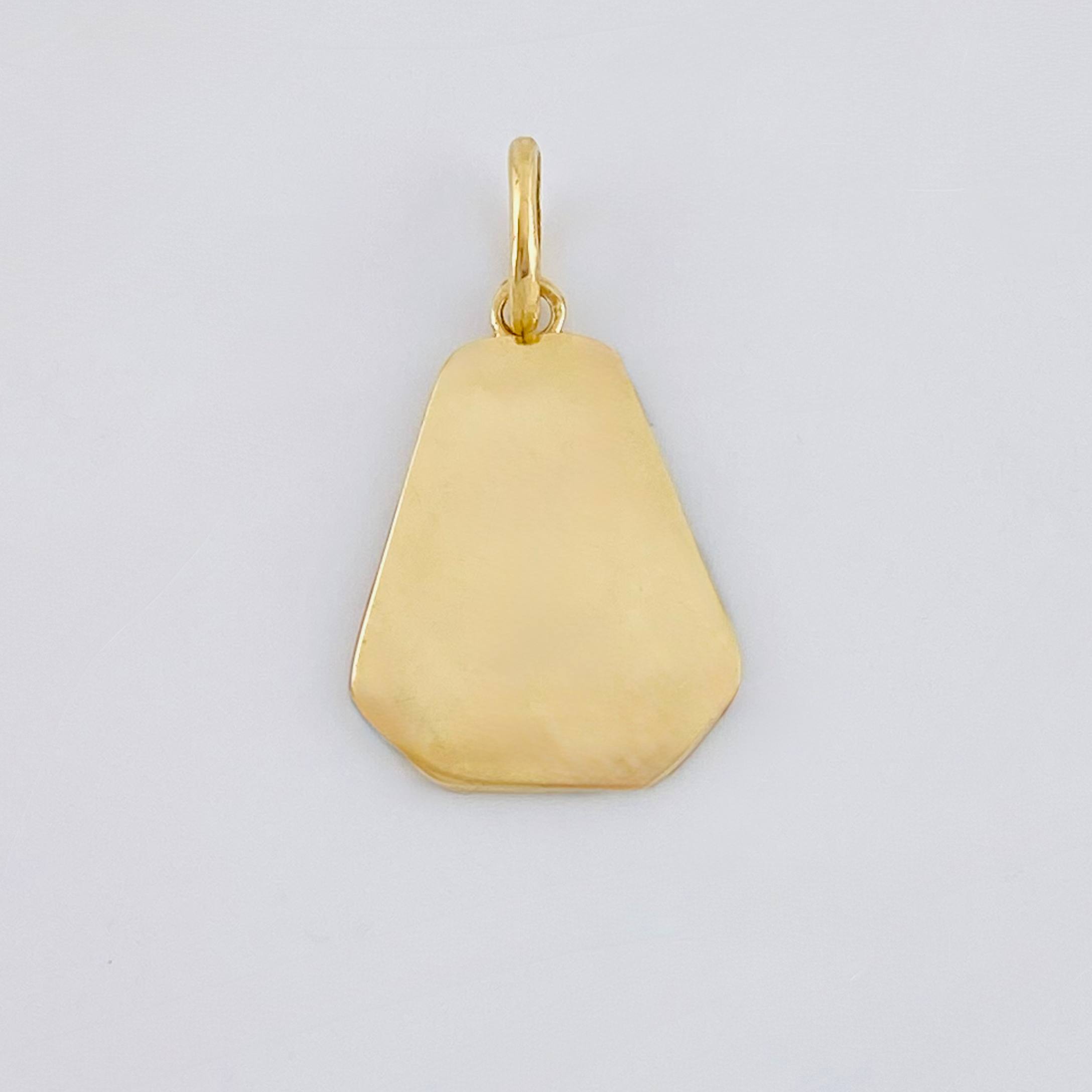 Dije Deportes Tolima 1.9gr / 2.5cm / Oro Amarillo 18K