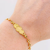 Pulso Bebé Gc Nube Divino Niño 1.85gr / 14.5cm / 3.7mm Oro Amarillo 18K ©