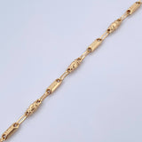 Pulso Rustico Tribal 4.35gr / 21.5cm / Oro 18K $