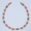 Tobillera Eslabón Barril  6.95gr / 25cm / Oro 18K $