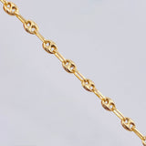 Tobillera Gc 2.7gr / 26.5cm / 3.45mm Oro Amarillo 18K *