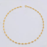 Tobillera GC 2.75gr / 26.5cm / 3.4mm Oro Amarillo 18K ©