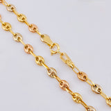 Cadena Gc 7.55gr / 64.5cm / 3.3mm Tres Oros 18K