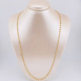 Cadena Gc 7.55gr / 64.5cm / 3.3mm Tres Oros 18K