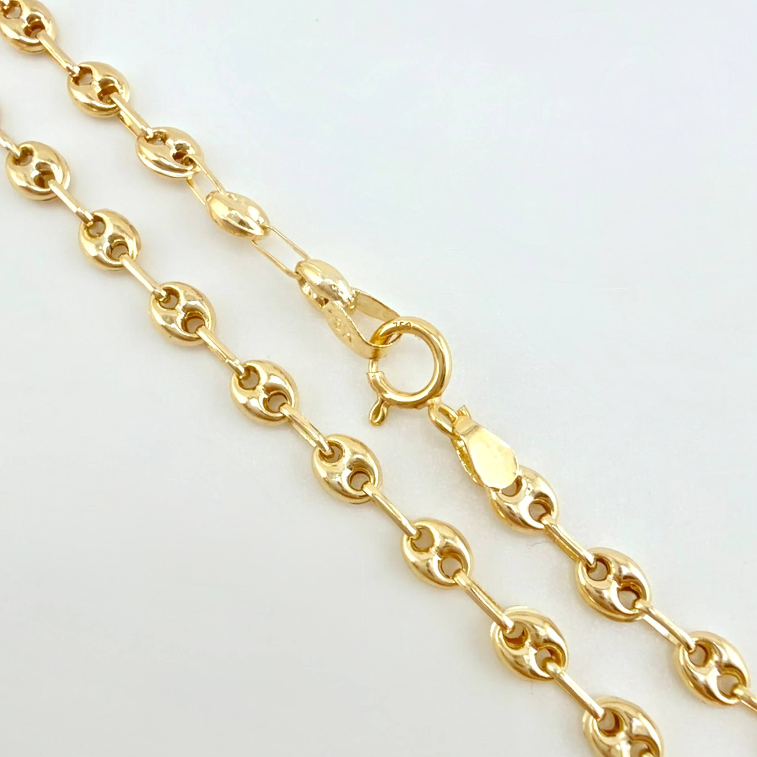 Cadena Gc 6.2gr / 65.5cm / 3.25mm Oro Amarillo 18K *