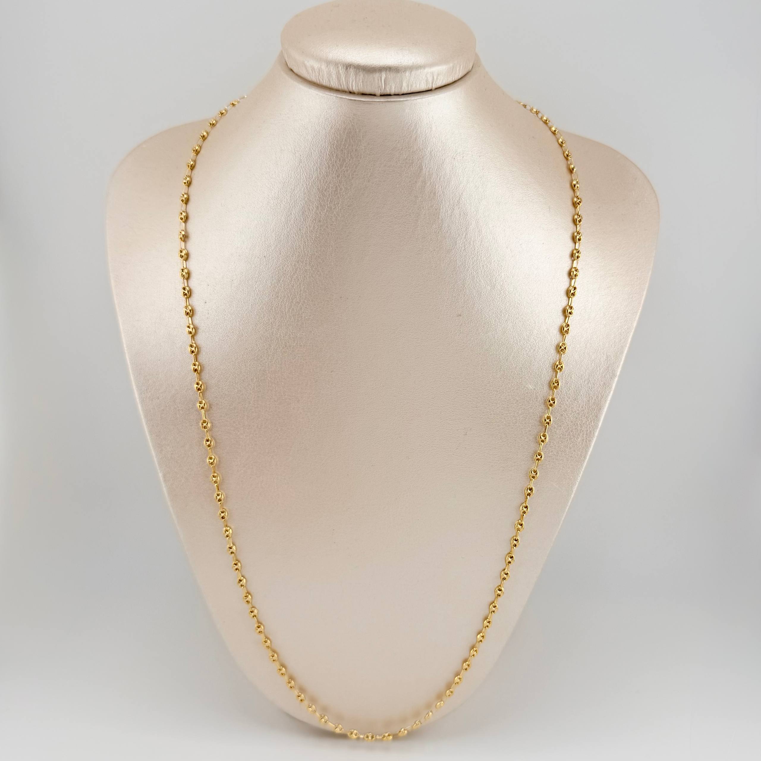 Cadena Gc 6.1gr / 64.6cm / 3.3mm Oro Amarillo 18K *