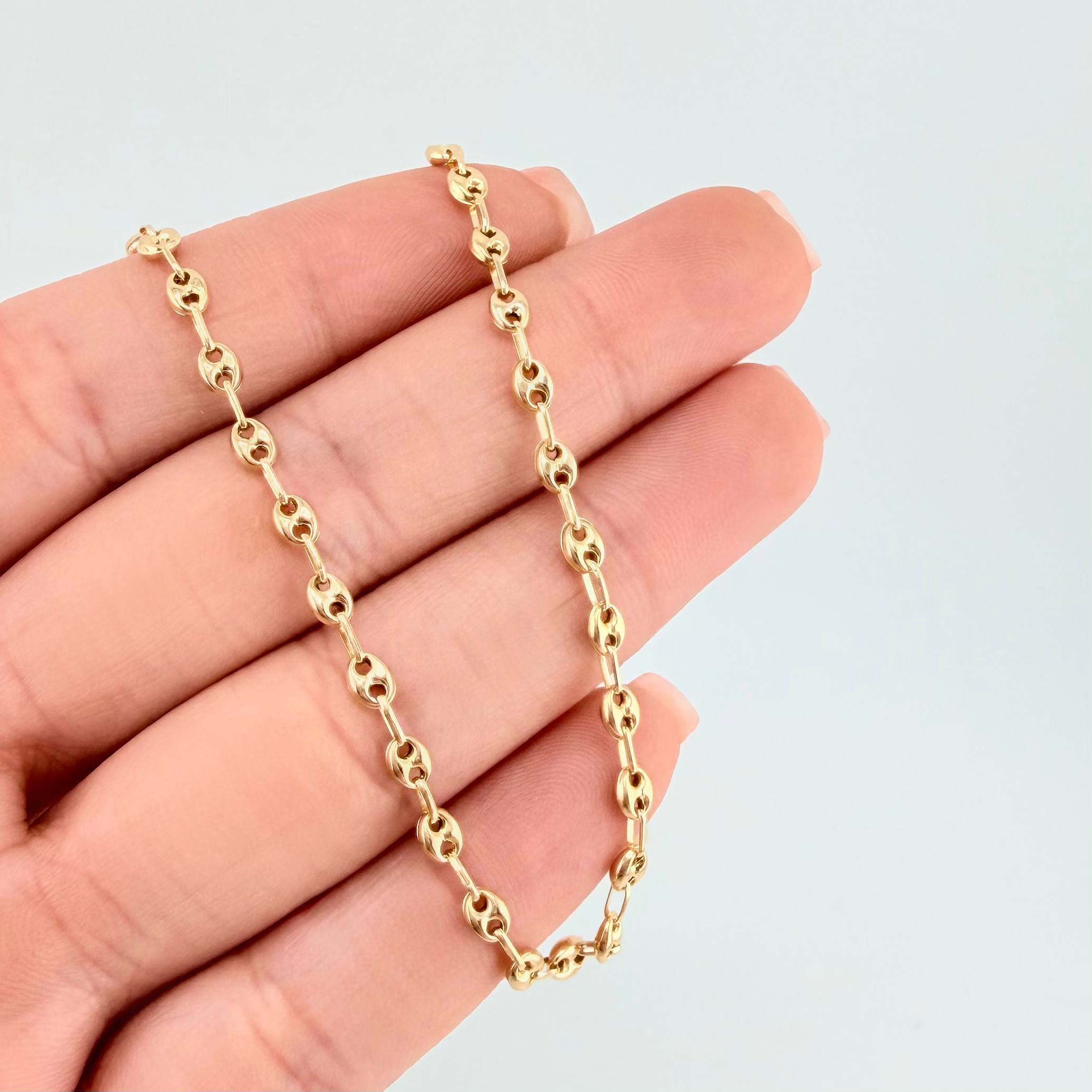 Cadena Gc 6.1gr / 64.6cm / 3.3mm Oro Amarillo 18K *