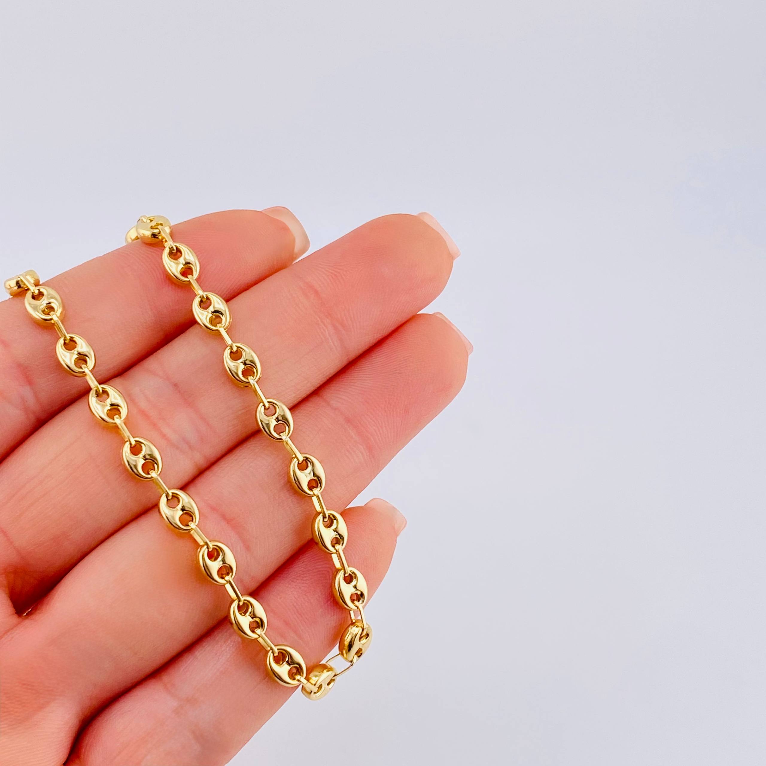 Cadena Gc 10.75gr / 65.5cm / 4.7mm Oro Amarillo 18K