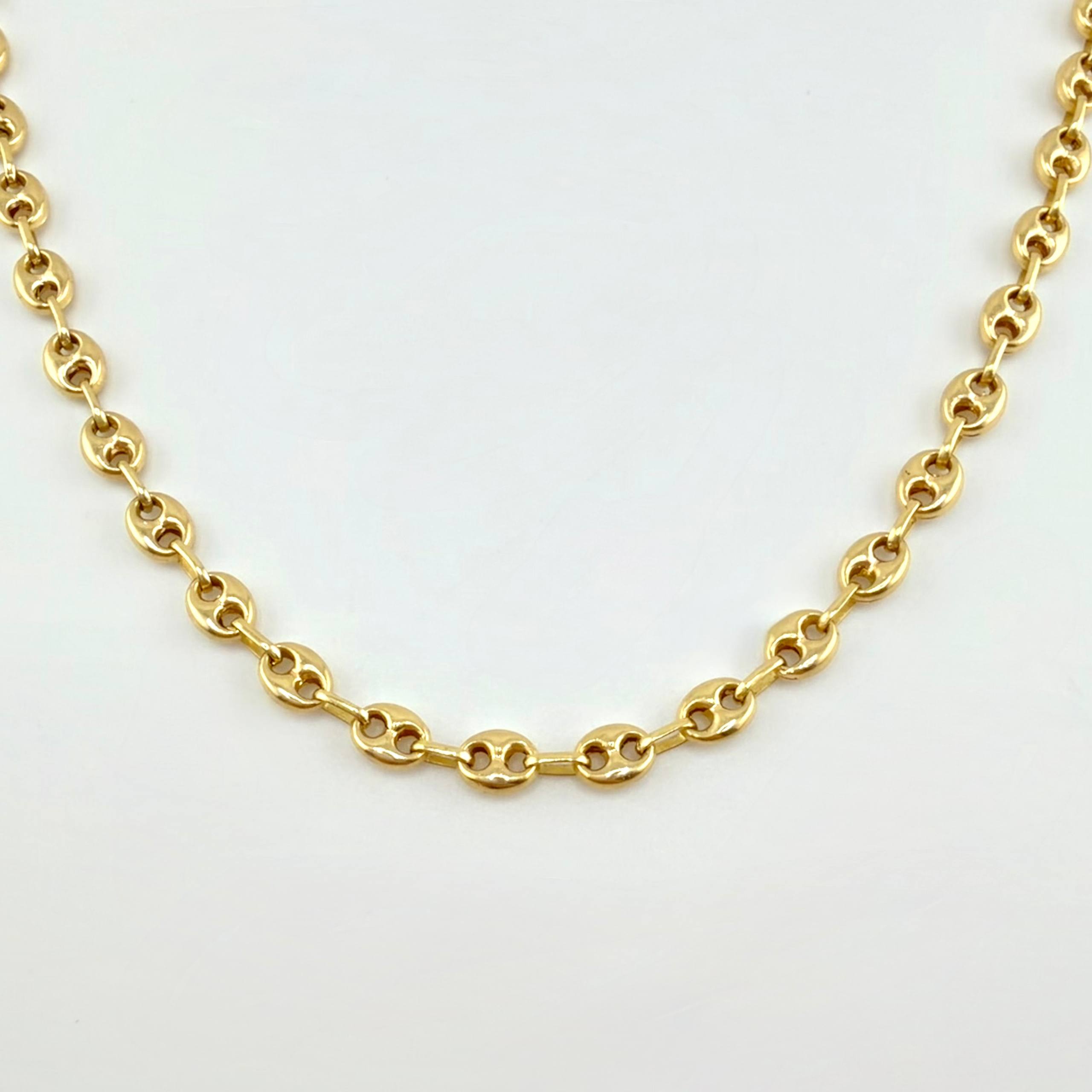 Cadena Gc 7.75gr / 50.5cm / 4.3mm Oro Amarillo 18K