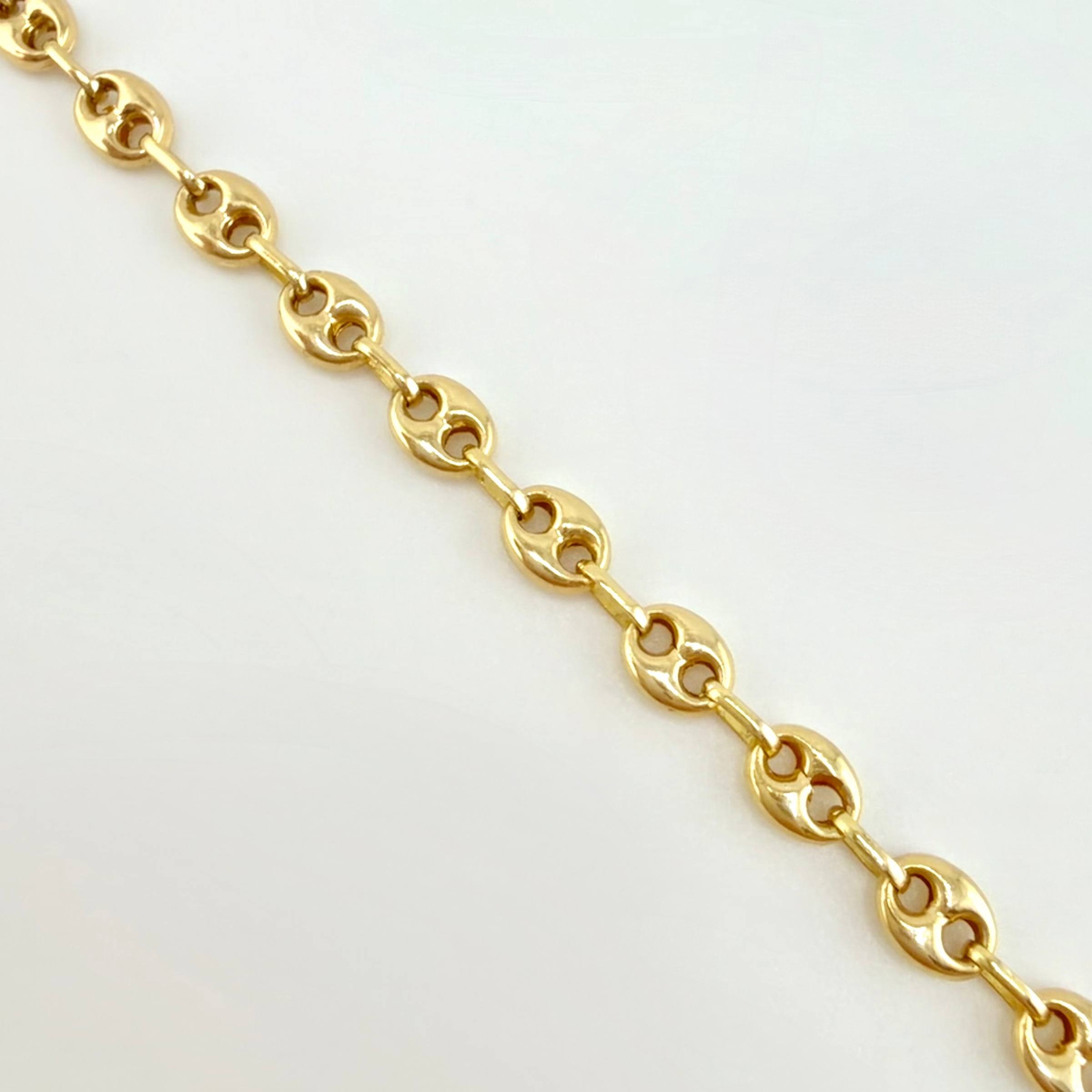 Cadena Gc 7.75gr / 50.5cm / 4.3mm Oro Amarillo 18K