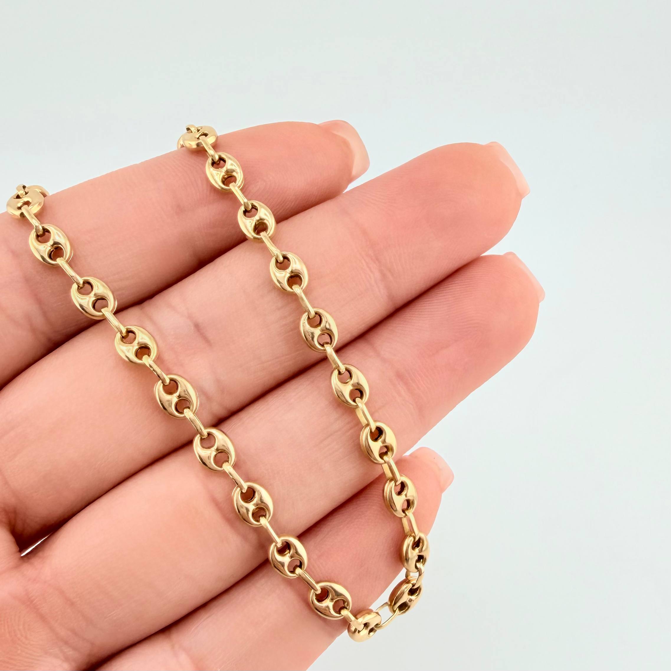 Cadena Gc 7.75gr / 50.5cm / 4.3mm Oro Amarillo 18K