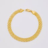 Pulso Chino 7g / 16.5cm / 9.6mm Oro Amarillo 18K
