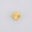 Herraje Trébol Diamantado 0.5g / 0.9cm Oro Amarillo 18K