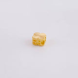 Herraje Trébol Diamantado 0.3g / 0.7cm Oro Amarillo 18K