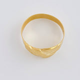 Anillo Carril Trio Olas 1.85 g / T6 3/4 Oro Amarillo 18K