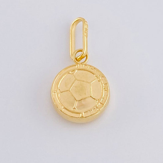 Dije Balón Fútbol 0.65 g / 2 cm Oro Amarillo 18K