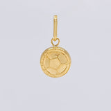 Dije Balón Fútbol 0.65 g / 1.9 cm Oro Amarillo 18K