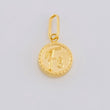 Dije Circulo Fé 0.7 g / 1.9 cm Oro Amarillo 18K