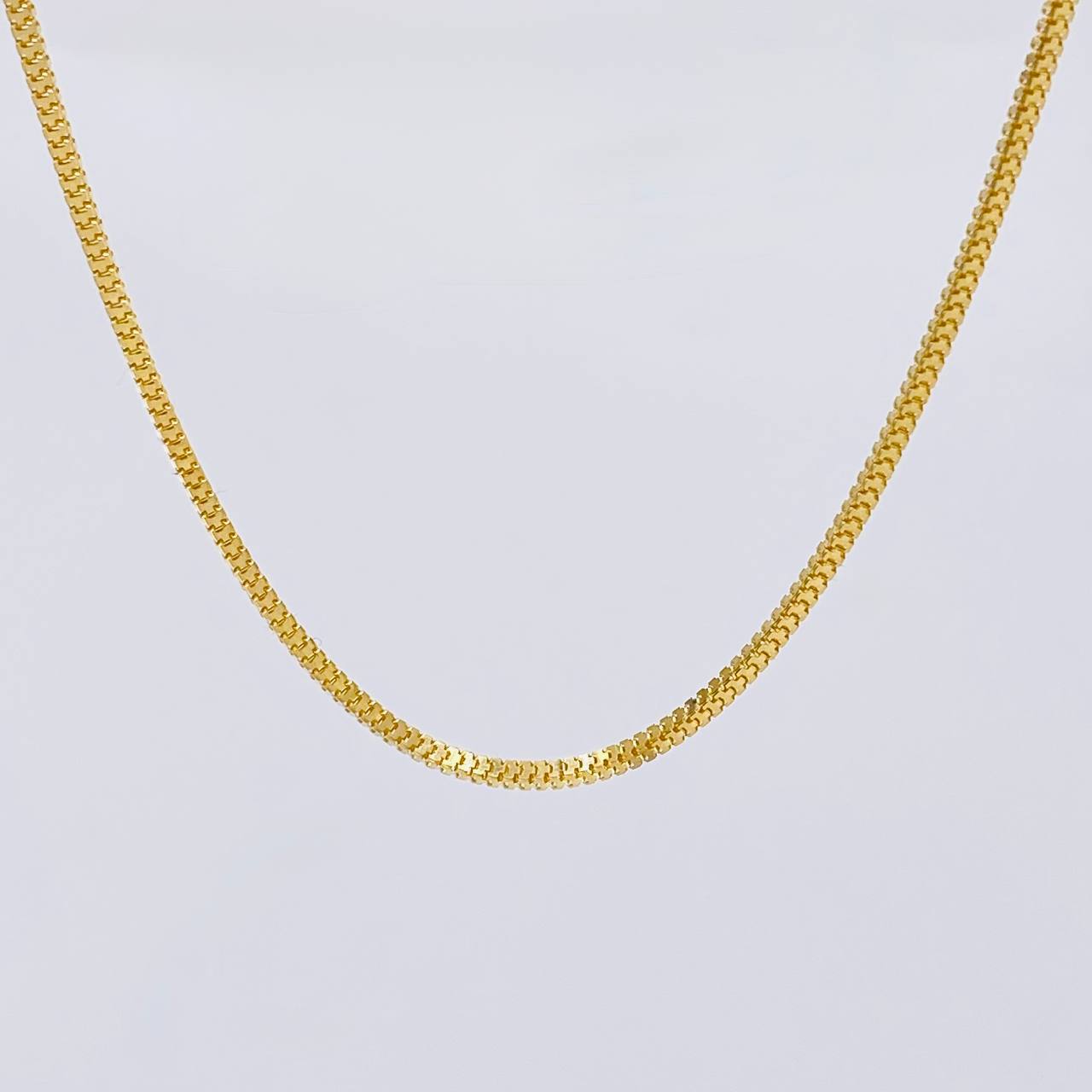 Cadena Venenciana Reticulada 5.7 g / 45 cm / 1.6 mm Oro Amarillo 18K