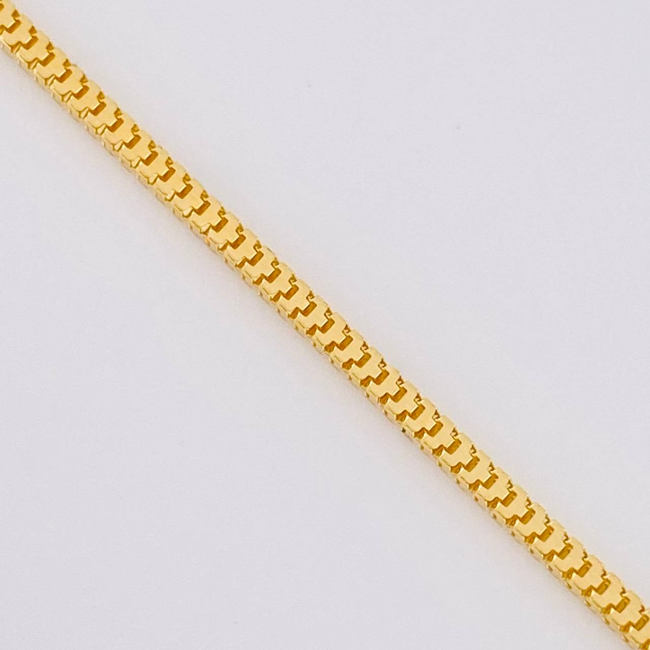 Cadena Venenciana Reticulada 5.7 g / 45 cm / 1.6 mm Oro Amarillo 18K