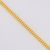 Cadena Venenciana Reticulada 5.7 g / 45 cm / 1.6 mm Oro Amarillo 18K