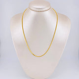 Cadena Venenciana Reticulada 5.7 g / 45 cm / 1.6 mm Oro Amarillo 18K
