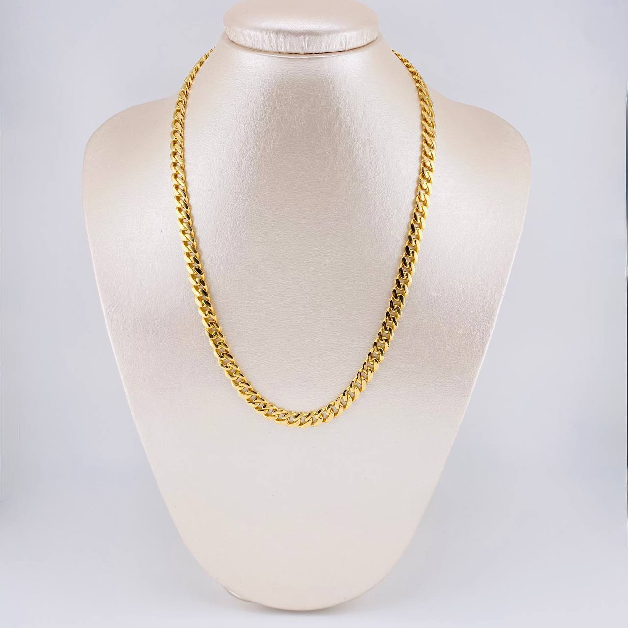 Cadena Cubana 23.2 g / 46 cm / 6.5 mm Oro Amarillo 18K Nac.Esp
