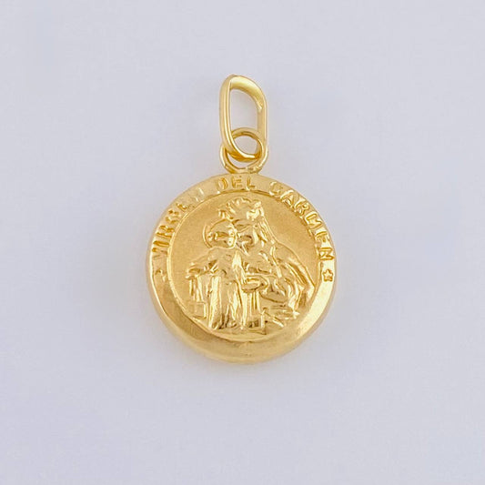 Dije Virgen Del Carmen 0.55 g / 1.6 cm Oro Amarillo 18K