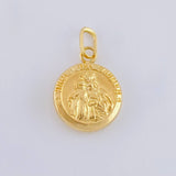Dije Virgen Del Carmen 0.6 g / 1.6 cm Oro Amarillo 18K