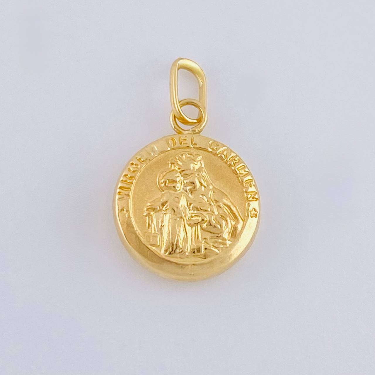 Dije Virgen Del Carmen 0.6 g / 1.6 cm Oro Amarillo 18K