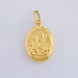 Dije San Jose Mate 1.25 g / 2.7 cm Oro Amarillo 18K