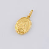 Dije Virgen Del Carmen Mate 1 g / 2.4 cm Oro Amarillo 18K