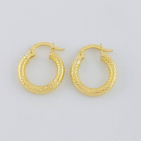 Candongas Boutique 1.45 g / 2.6 cm Oro Amarillo 18K