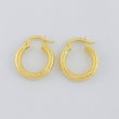 Candongas Boutique 1.4 g / 2.6 cm Oro Amarillo 18K