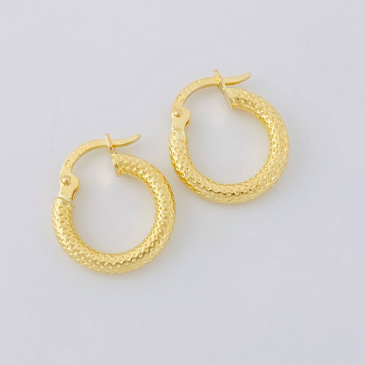 Candongas Jaz 1.3 g / 2.7 cm Oro Amarillo 18K