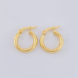 Candongas Emi 1.5 g / 2.8 cm Oro Amarillo 18K