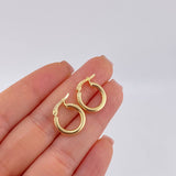 Candongas Emi 1.5 g / 2.8 cm Oro Amarillo 18K