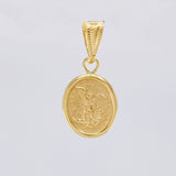 Dije San Miguel Mate 1.15 g / 2 cm Oro Amarillo 18K