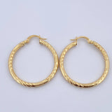 Candongas Abel 2.7gr / 3.3cm / Oro 18K $
