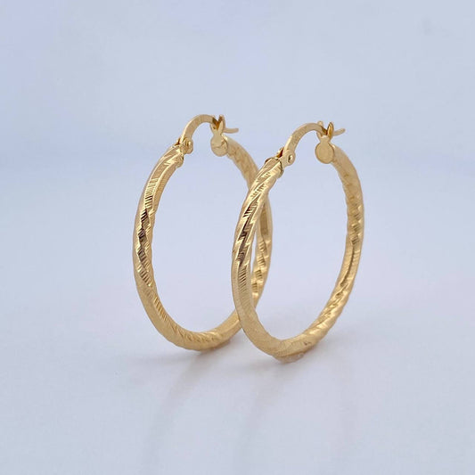 Candongas Abel 2.7gr / 3.3cm / Oro 18K $