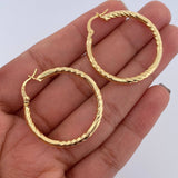 Candongas Abel 2.7gr / 3.3cm / Oro 18K $
