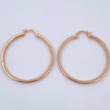 Candongas Redondas 2.6gr / 4cm / Oro 18K $