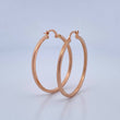 Candongas Redondas 2.6gr / 4cm / Oro 18K $