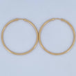 Candongas Caponeras 3.35gr / 4.3cm / Oro 18K $