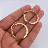 Candongas Clau 2.4gr / 3cm / Oro 18K &
