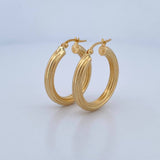 Candongas Cyrene 3.8gr / 2.8cm / Oro 18K $